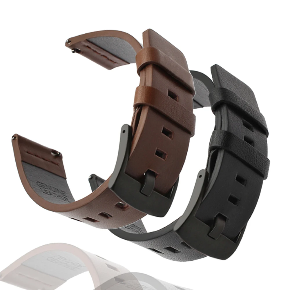 

Forerunner 265 255 Music Band Correa For Garmin Vivoactive 4 Strap 22mm Leather Wristband Bracelet For Garmin Venu 2 Watchband