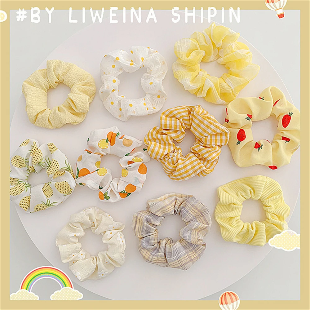 

Hair Accessories For Women Elastic Hair Bands Elastic Hair Rope Ring Tie Scrunchie Ponytail Holder Headband Rope Free Shipping