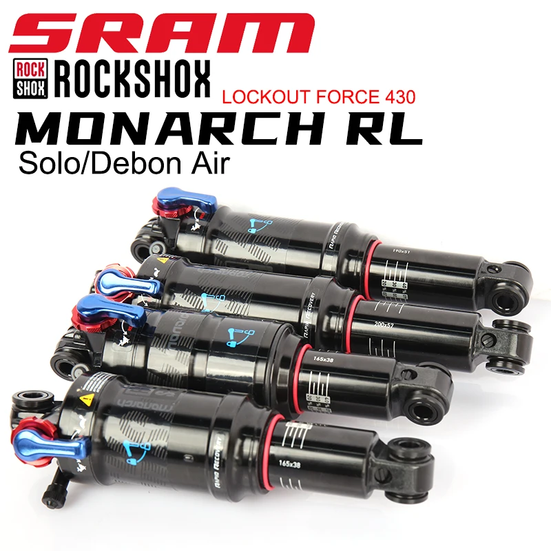 SRAM ROCKSHOX MONARCH RL Solo Air & Debon Air MM 430 Lock-Ou