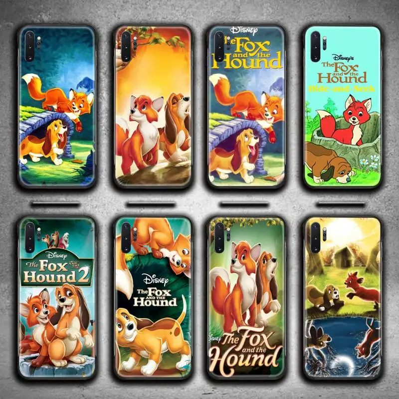 

Disney The Fox and the Hound Phone Case For Samsung Galaxy Note20 ultra 7 8 9 10 Plus lite M51 M21 M31S J8 2018 Prime