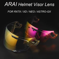 capacete arai motorcycle helmet visor lens fit for rx 7x xd neo astro gx full face helmet anti uv casco moto helmet accessorie