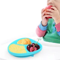 section plates for kids kids plates with 3 compartments silicone dinnerware for kids with 3 compartments for easy self feeding