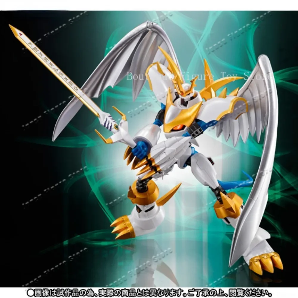 Фото В наличии Оригинальная фигурка Bandai Digimon Adventure S.H.Figuarts Imperialdramon Paladin Mode, аниме-модель, коллекционная игрушка, подарок №5