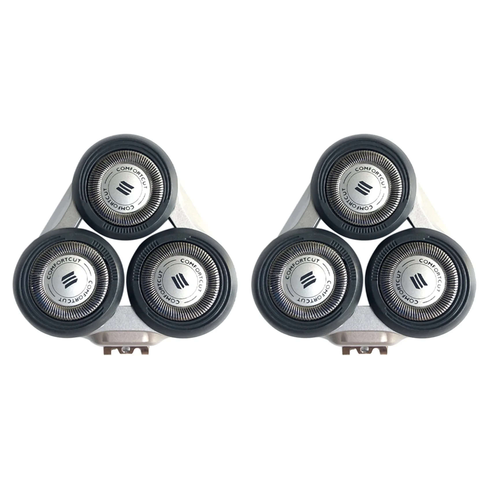 

2 Сменные головки для бритвы S5000 S5370 S5571 S5420 S5140 S5078 S5077 S5050 S5082 S5380 S5400, серебристые