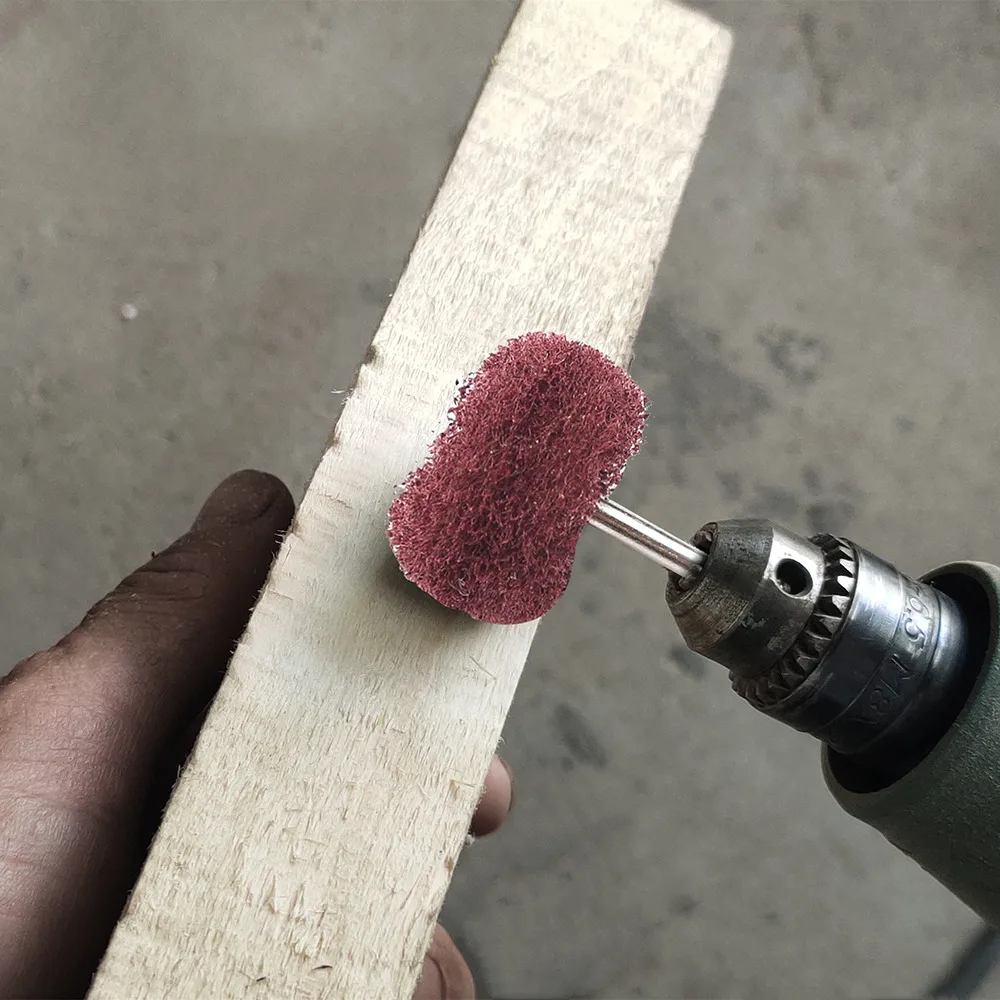 Абразивная мини-щетка Dremel нейлоновая Полировочная насадка с хвостовиком 3 мм