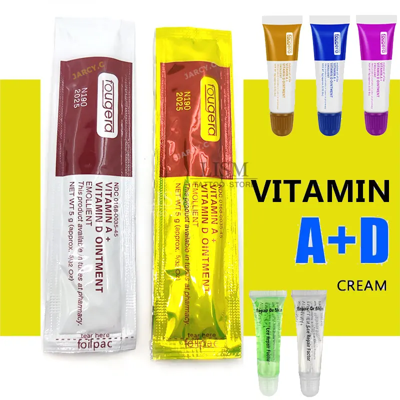 

Microblading Vitamin A&D Ointment Tattoo Cream After Care Gel Anti Scar Tattoo Aftercare for Eyebrow Lip Nursing Tattoo Supplies