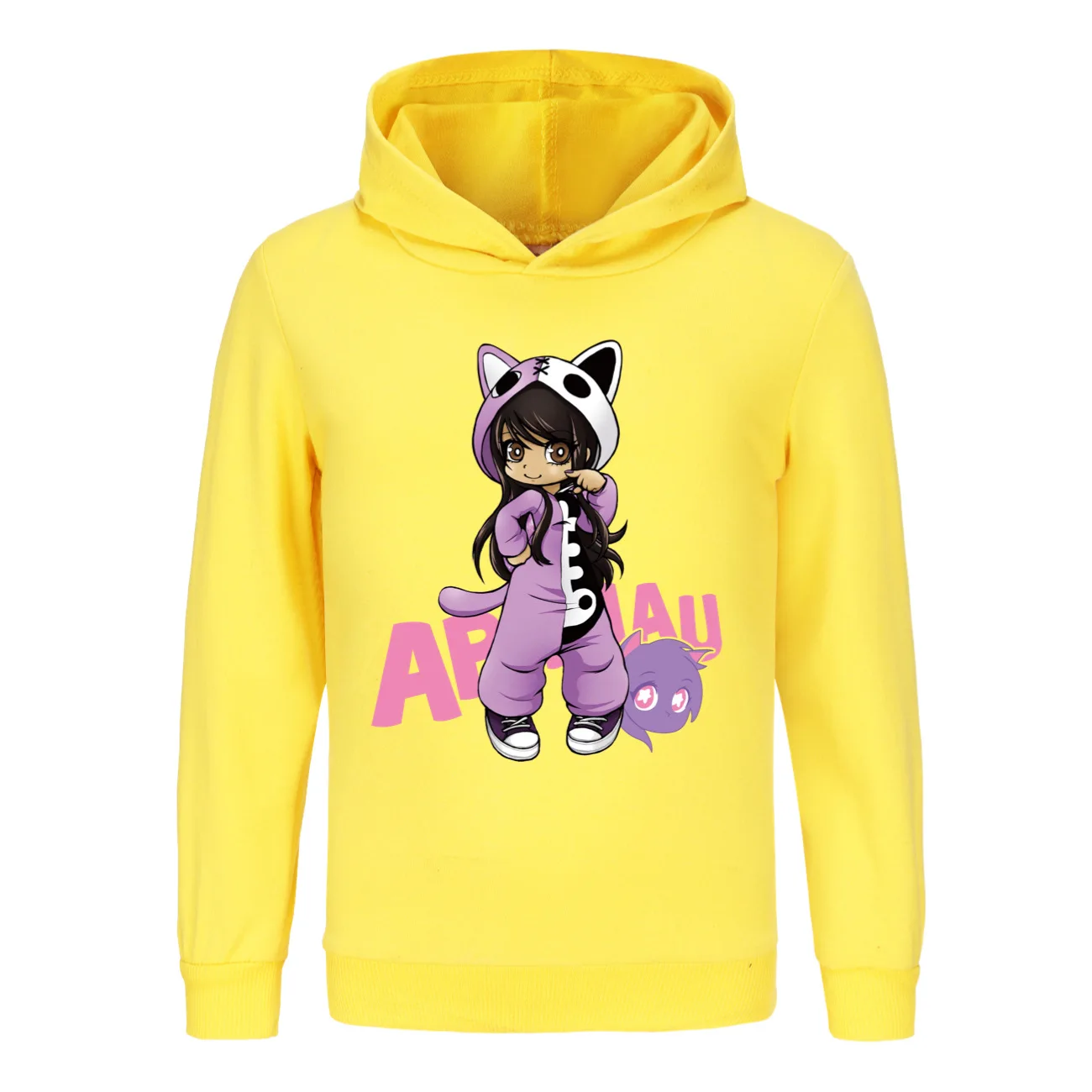 Детская толстовка с капюшоном APHMAU Модный пуловер длинным рукавом верхняя одежда