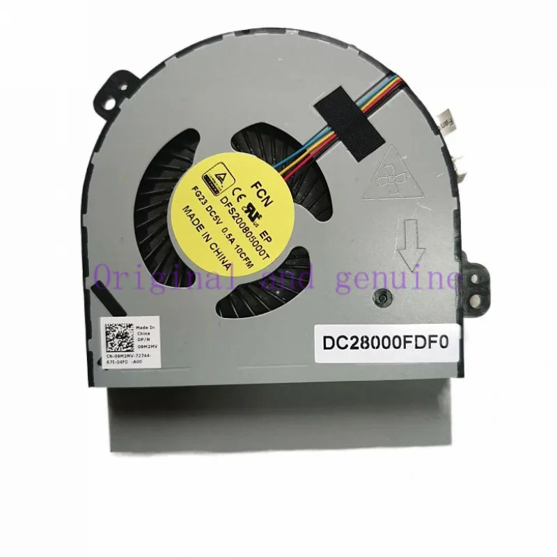 Оригинальный вентилятор охлаждения процессора ноутбука DELL alienware M15X R1 R2 09M2MV DC28000FDF0