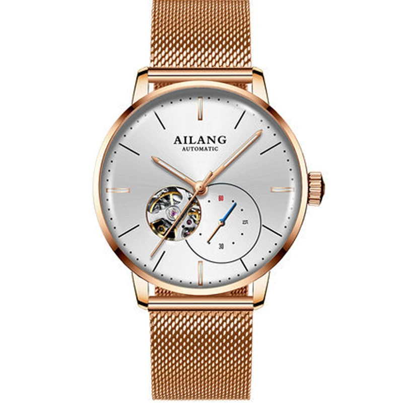 AILANG2022 new watch men's authentic men's brand-name mechanical watch men's automatic green water ghost student men's watch