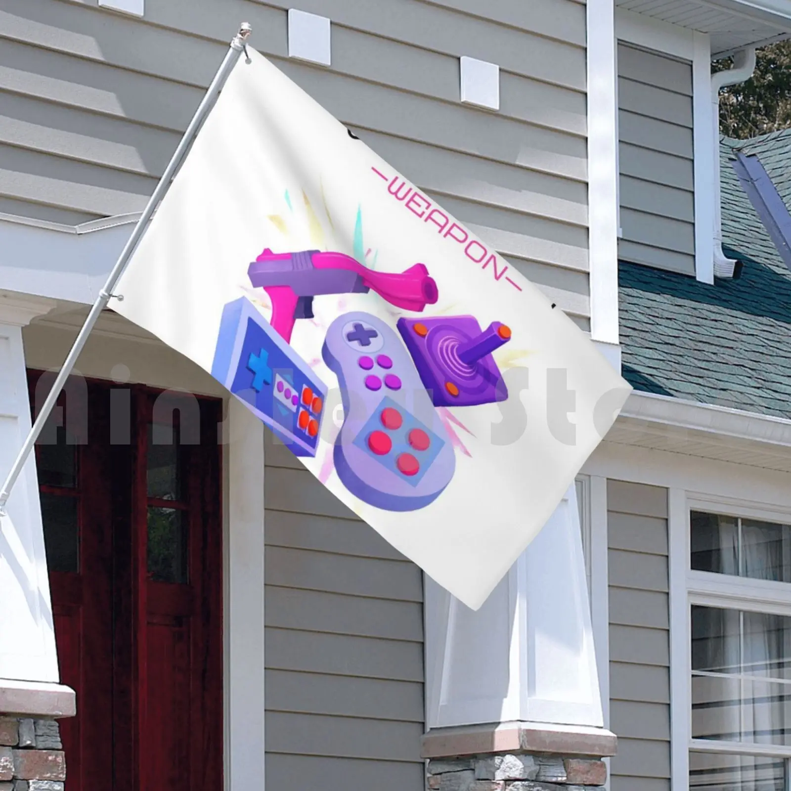 Выберите свое оружие уличный декор флаг автомобиль игровые компьютерные игры