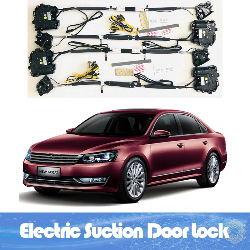 

Smart Auto Electric Suction Door Lock for VW Passat 2011-2023 Automatic Soft Close Door Super Silence Car Vehicle Door