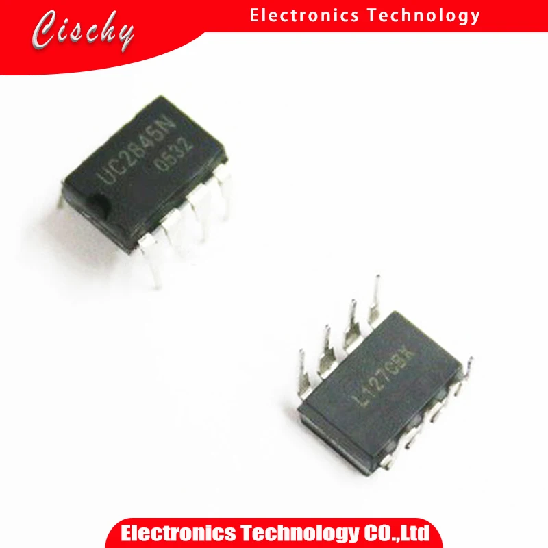 10 шт. UC2845BN DIP8 UC2845B DIP-8 UC2845 DIP 2845 UC2845AN UC2845A UC2845N