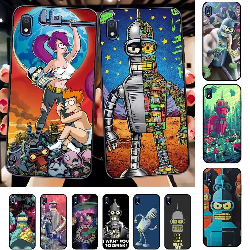 

F-Futuramas Bender Phone Case for Samsung A51 01 50 71 21S 70 31 40 30 10 20 S E 11 91 A7 A8 2018