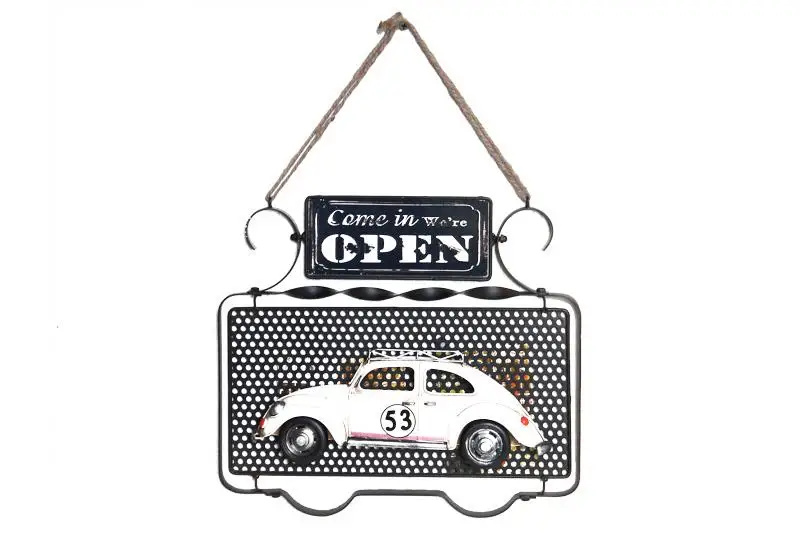 

Decorative Metal Door Lettering Car Decorated Vintage Gift