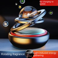 the new 2022 solar rotate 360 %c2%b0 maglev aromatherapy car creative jewelry car parfum car bling accessories