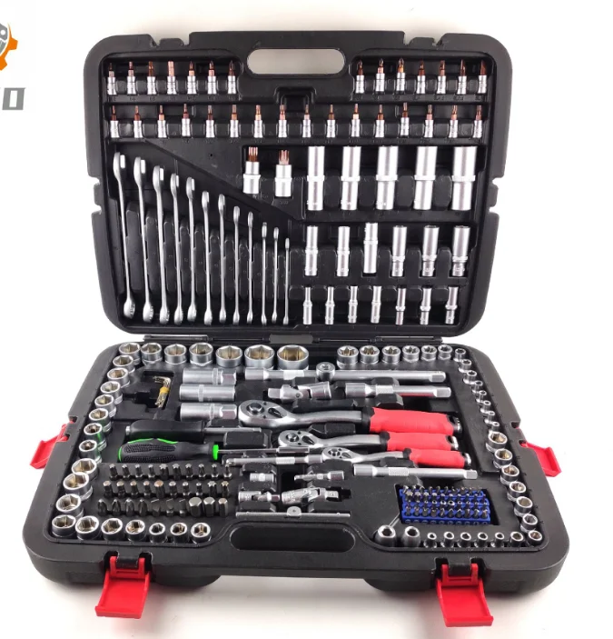 

50% Off Cheapest Tool Set 215 Piece Socket Set Wrench Mechanic Hand Tools And Tool Set