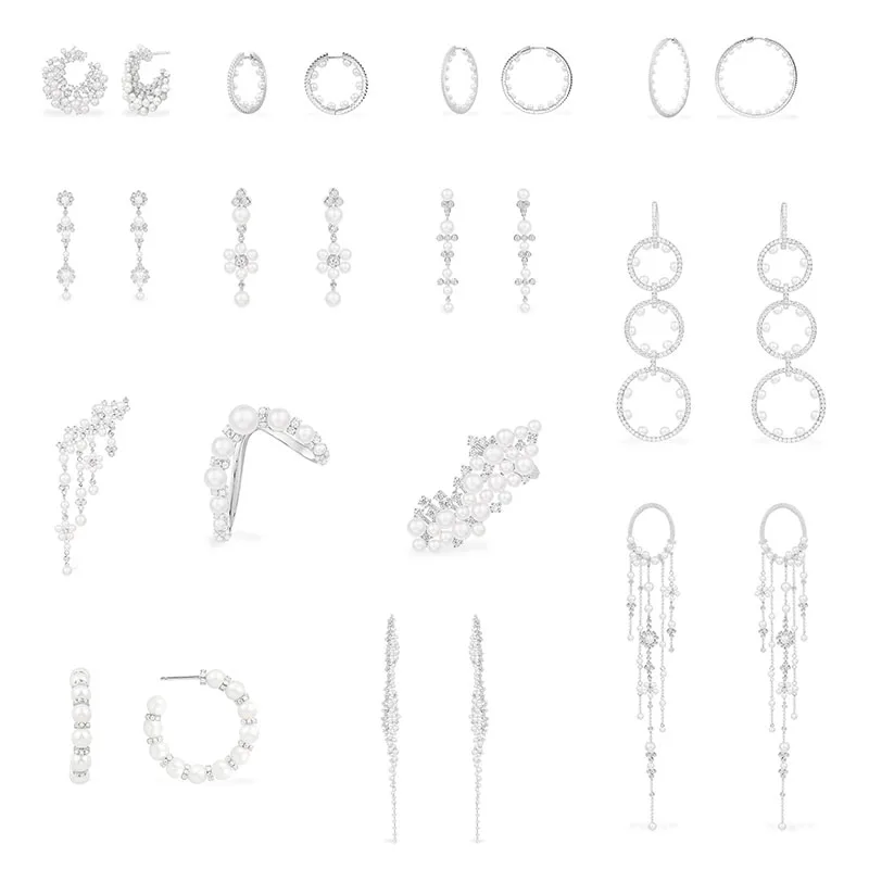 

Серьги LIDU из серебра 925 пробы с жемчугом