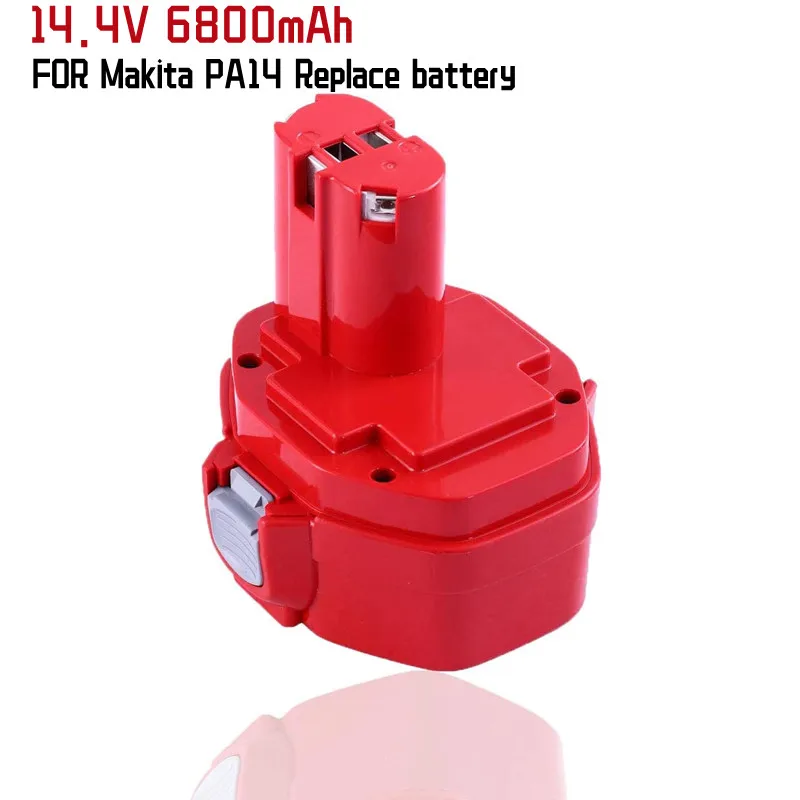 

6800mAh Ersatz für Makita PA14 14,4 V Batterie, ni-mh Akku für 14,4 v Makita 1420 1422 1433 1434 1435 1435F 192699-A
