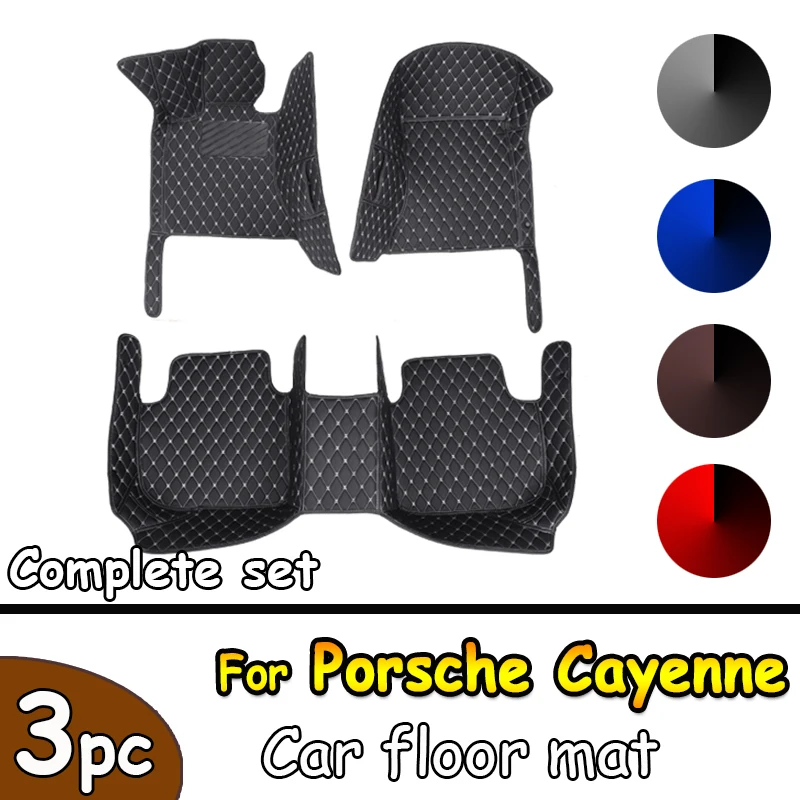 

Car floor mats for Porsche for Cayenne(High match)2006 2007 2008 2009 2010 Custom auto foot Pads automobile interior accessories