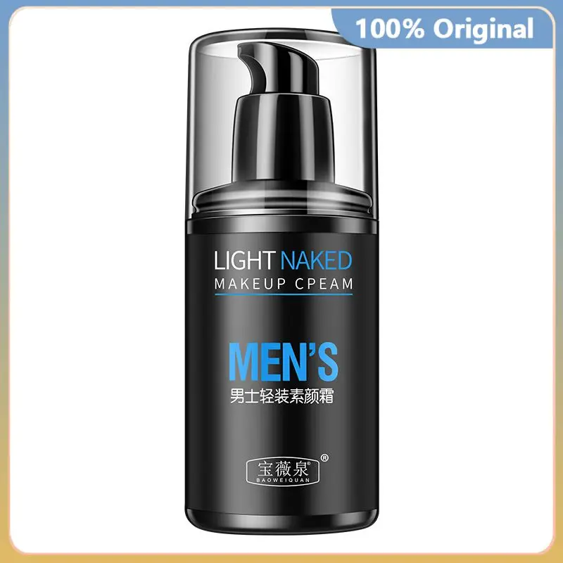 

50ml Men's Light Makeup Concealer Foundation Cream Concealer Acne Marks BB Cream Lazy Face Primer Cream Korean Cosmetics TSLM1