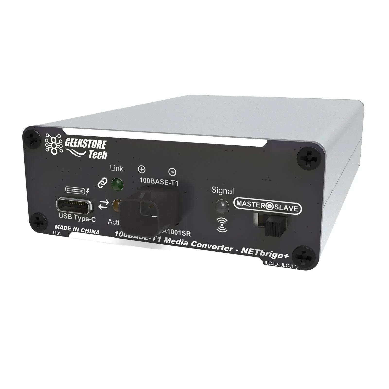 Медиа-конвертер 100BASE-T1-NETbrige + (с NETbrige Infereface) на Ethernet RJ45