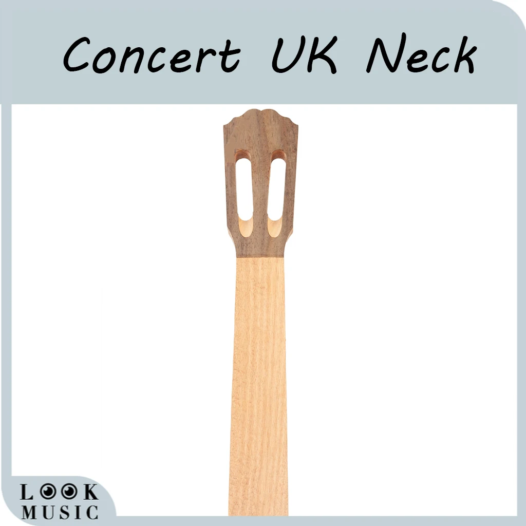 Classical Concert Ukulele Neck 23&quot Mahogany Uku Rosewood Veneer Parts | Спорт и развлечения