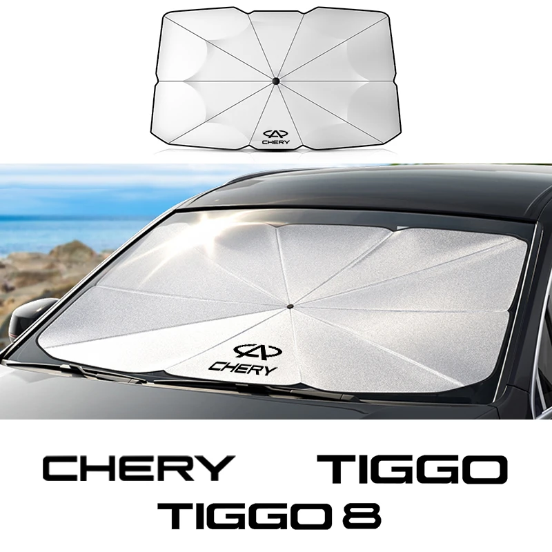 

Солнцезащитный зонт на лобовое стекло автомобиля для CHERY TIGGO 5 3 7 8 Pro A1 A3 QQ KIMO INDIS JAGGY Sun. Аксессуары