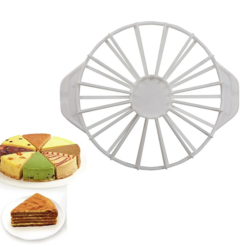 1PC Round Bread Cake Divider Equal Portion Cake Model Cutter Slice Marker Household Baking Tool Bread And Cake Divider