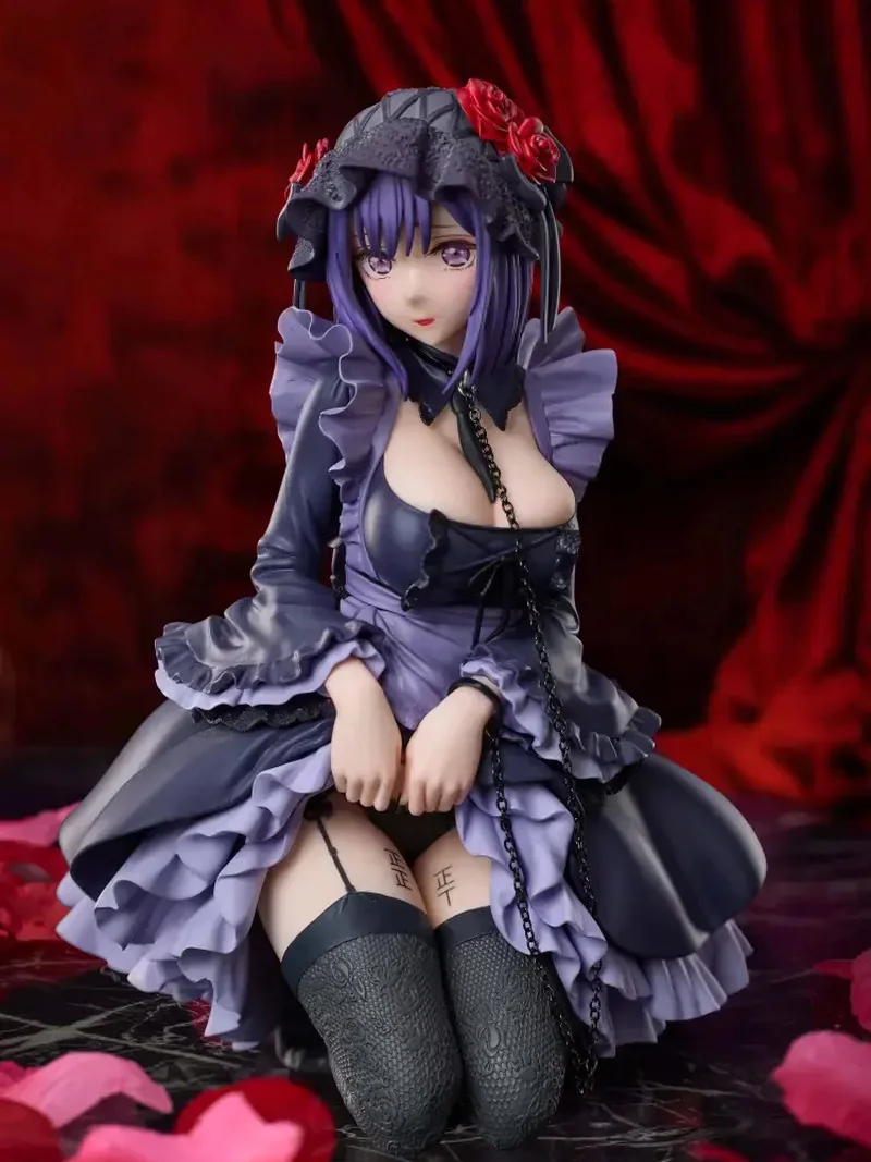 Фото [Предзаказ] Оригинальная фигурка Aniplex+ My Dress-Up Darling: Марин Китагава, Шизуку Куроэ, 14 см, ПВХ, коллекционная модель, игрушка, подарок №2