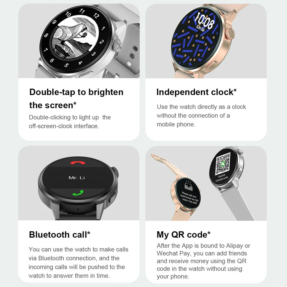 Смарт-часы Xiaomi NFC Bluetooth GPS Беспроводная зарядка |