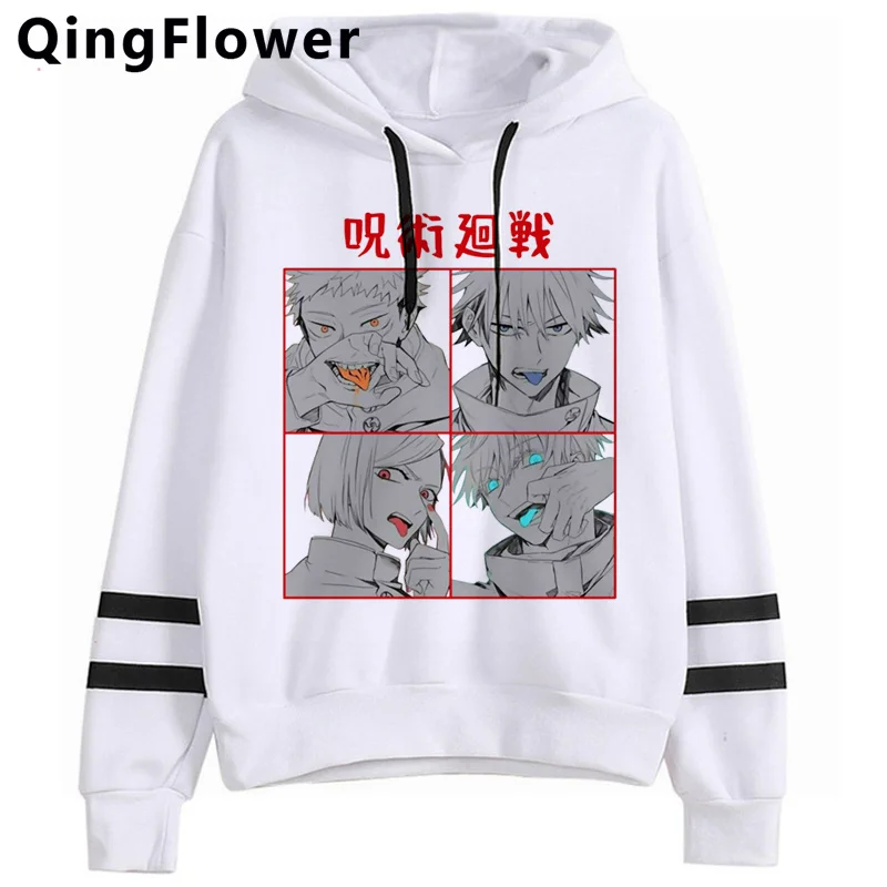 

Jujutsu Kaisen Yuji Itadori hoodies women Oversized harajuku printed Ulzzang women sweatshirts grunge