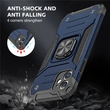 Magnetic Metal Ring Stand Holder Phone Cover For iPhone 12 11 13 Pro Max Case Coque for iPhone Xs Max XR X 8 7 6 6s Plus SE 2020