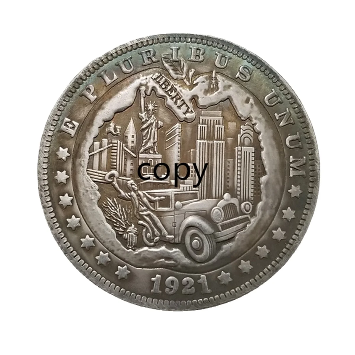 

Industrial Punk Rangers COIN US Coin Gift Challenge REPLICA Commemorative Coin - REPLICA Coin Medal Coins Collection