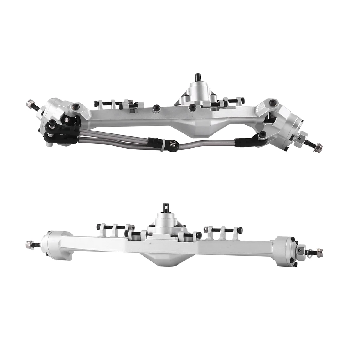 

New Metal Integrated Currie F9 Portal Axle for Axial Capra UTB10 1.9 UTB 1/10 RC Crawler Car Upgrades Parts,Silver