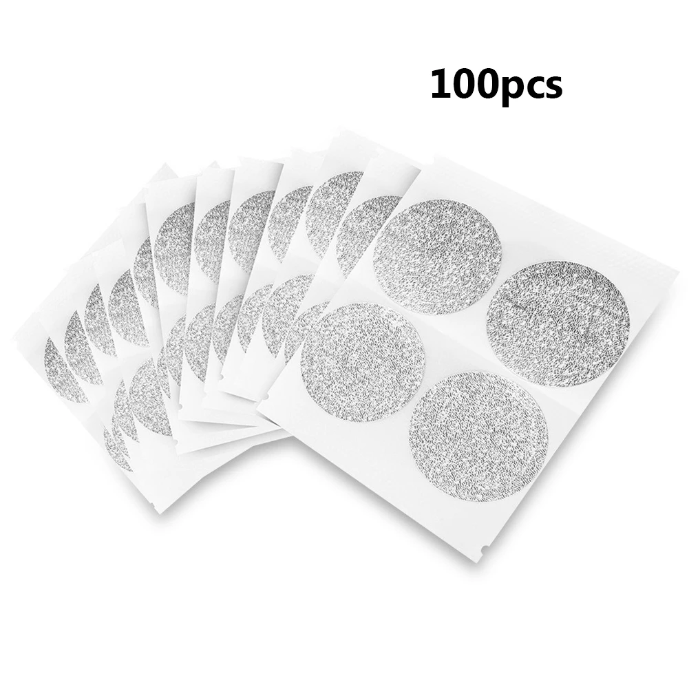 

100 шт., одноразовые алюминиевые колпачки для крышек