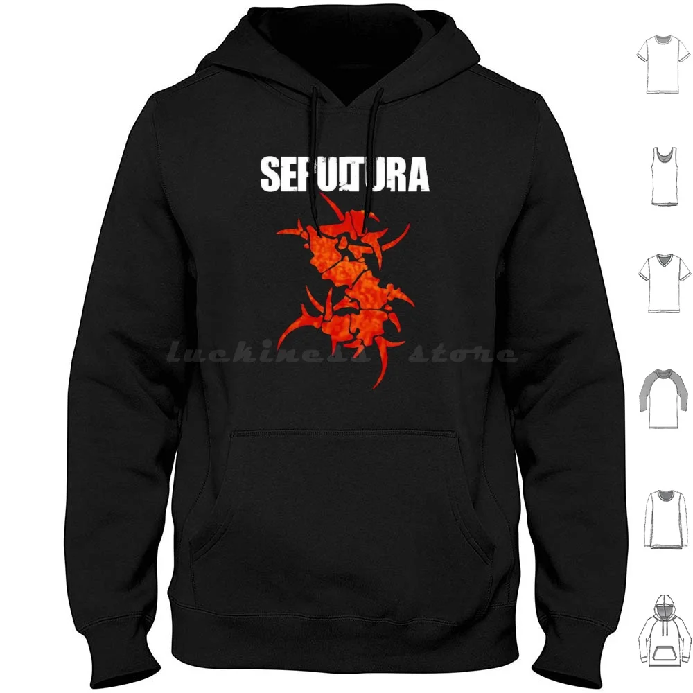 

Sepultura Hoodie cotton Long Sleeve Sepultura Sepultura Band Music Derrick Green