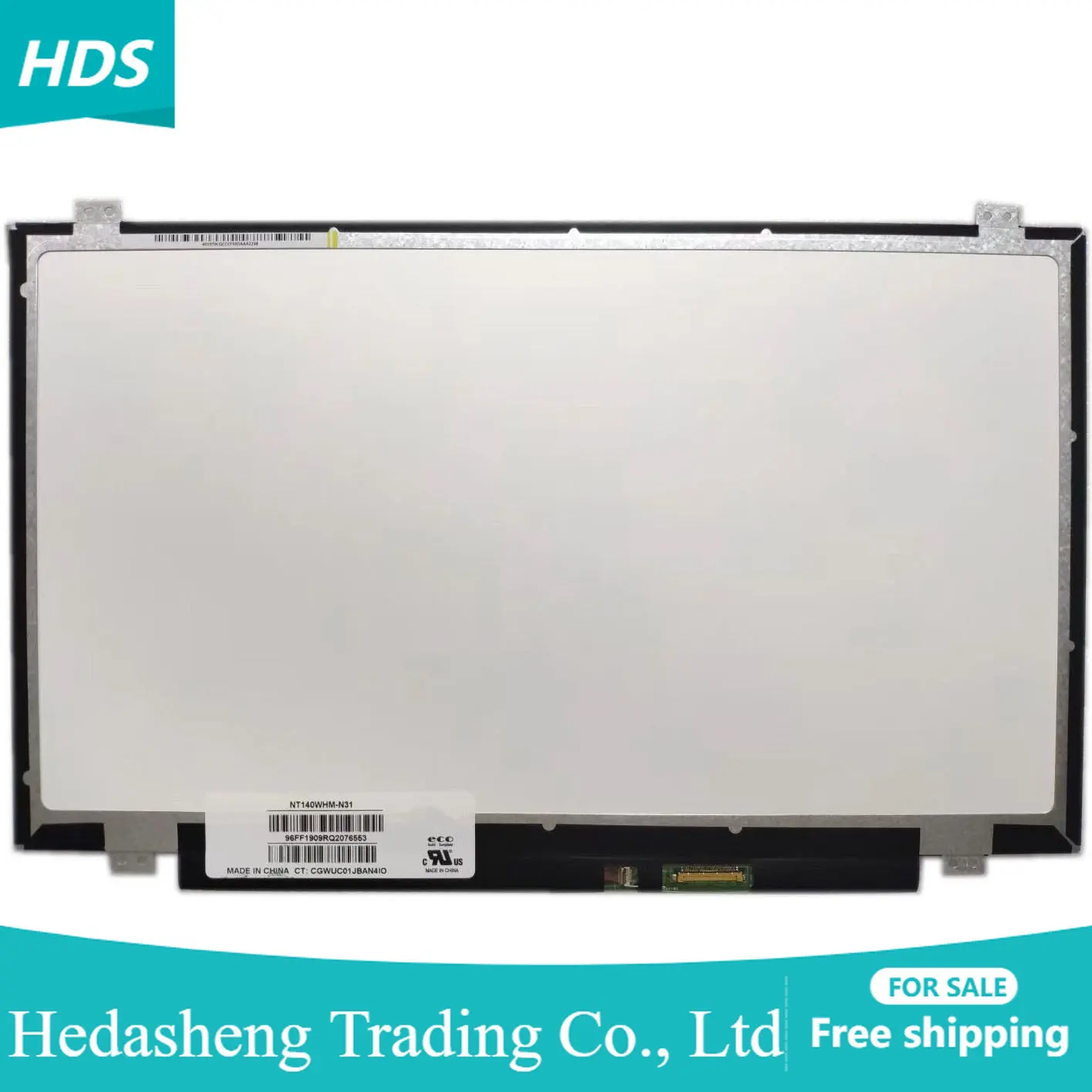 

NT140WHM-N31 14.0inch LP140WH8-TPA1 LP140WH2 TPS1 HB140WX1-401 for CZ410 U430P M4450 E440 E40 1366×768 laptop lcd screen