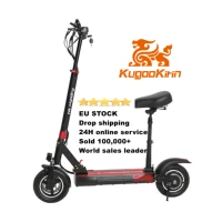 eu warehouse 100 original kugoo kirin m4 approval 48v 500 watt electric scooter with seat for adult