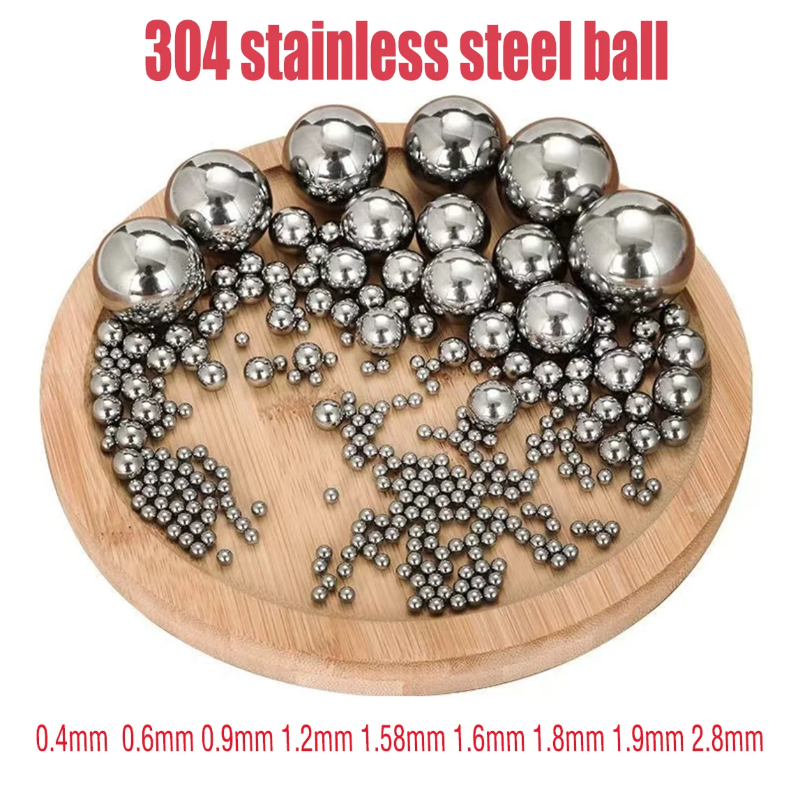 

Шарики из нержавеющей стали 304 0,4-2,8 мм