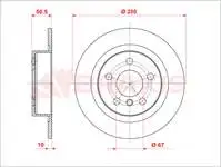 

Rear brake disc for AE0959 F45 F46 F48 F39