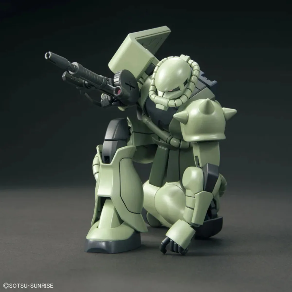 Фото Оригинальный Bandai, оригинальный в наличии HGCE 1/144 MS-06 Zaku II Gundam, коллекция аниме, наборы моделей экшн-фигурок, подарок для мальчика и девочки №4