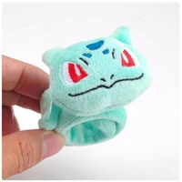 pokemon toys cute plush wristband pikachu squirtle charmander bulbasaur action figures wristband for child christmas gifts 21cm