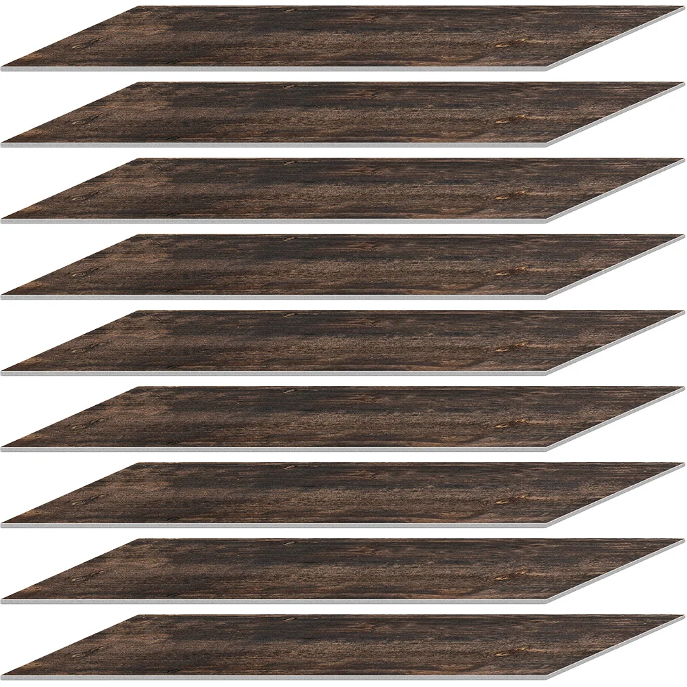

9pcs DIY 3D Wood Grain Tile Stickers Tile Decals Kitchen Peel and Stick Wall Tile Sticker Wall Stickers