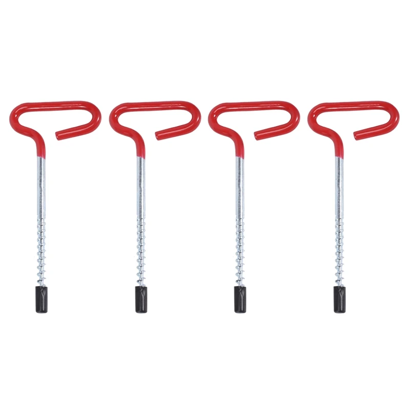 

4 Pcs Ice Nail Ground Nail Tent Fixer Accessory Tent Nail Ice Fishing Anchors Tool