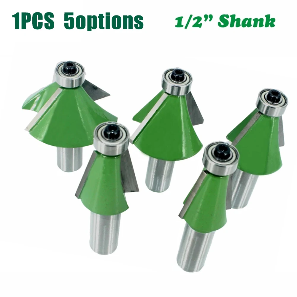 

1/2inch Shank Chamfer Router Bit 11.25-45 Degree Woodworking Milling Cutter For Hand Making Drawer Wood