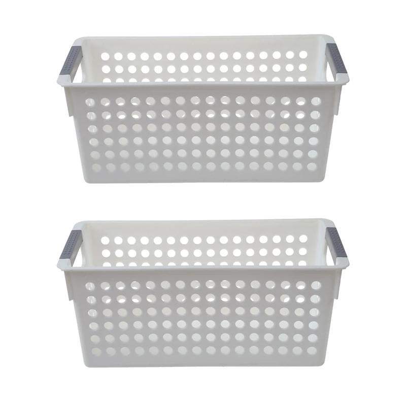 

2 шт., пластиковые корзины для хранения фруктов и игрушек, 29X16X2 см