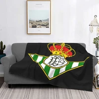 real betis 2064 blanket bedspread bed plaid plaid sofa baby blanket plaid blankets bed linen cotton blanket on the bed