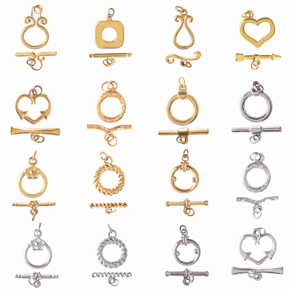 3 комплекта застежки из нержавеющей стали для браслетов и ожерелий - купить по