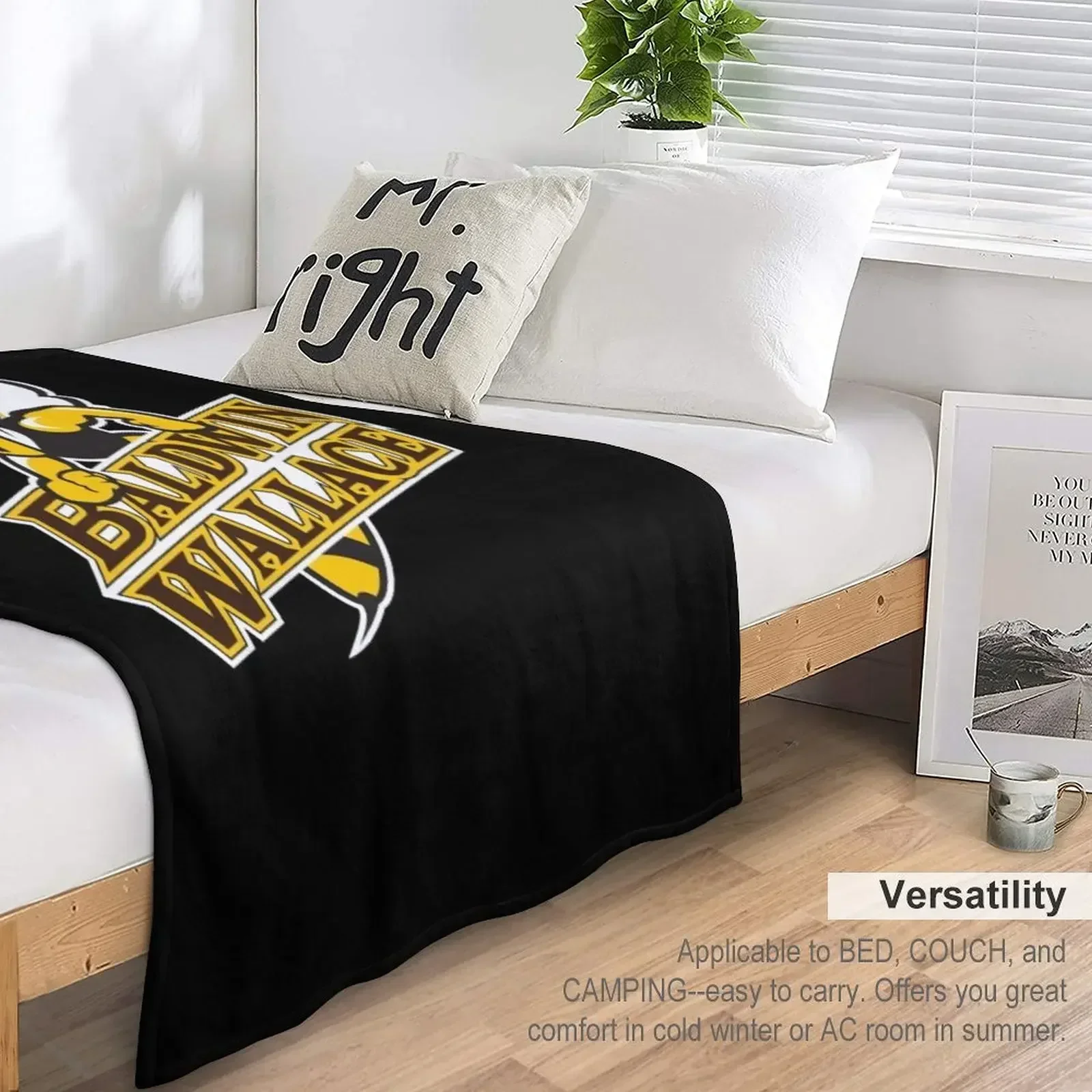 Baldwin Wallace Желтые куртки Клубное одеяло Теплое зимнее тяжелое дизайнерское Retros