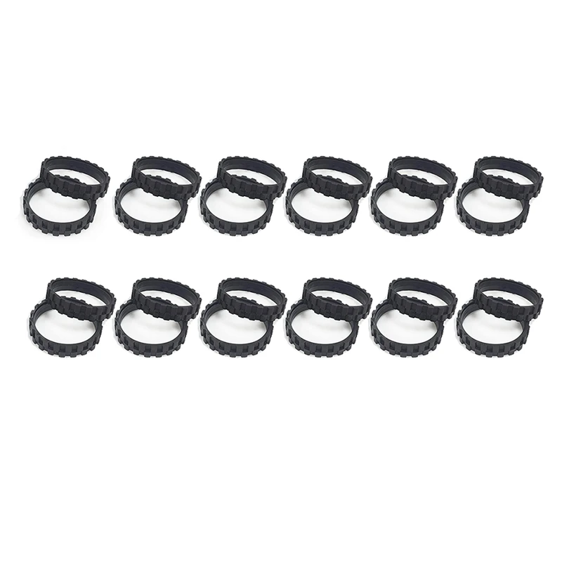 

12Pair Sturdy Tires Spare Parts Replacement For Irobot Roomba 500 600 700 800 900 Series I7 S9 Vacuum Cleaner